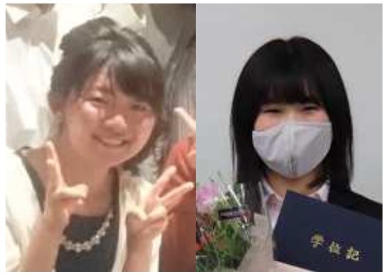 渥美菜奈子さん、高科百合子さん(右)