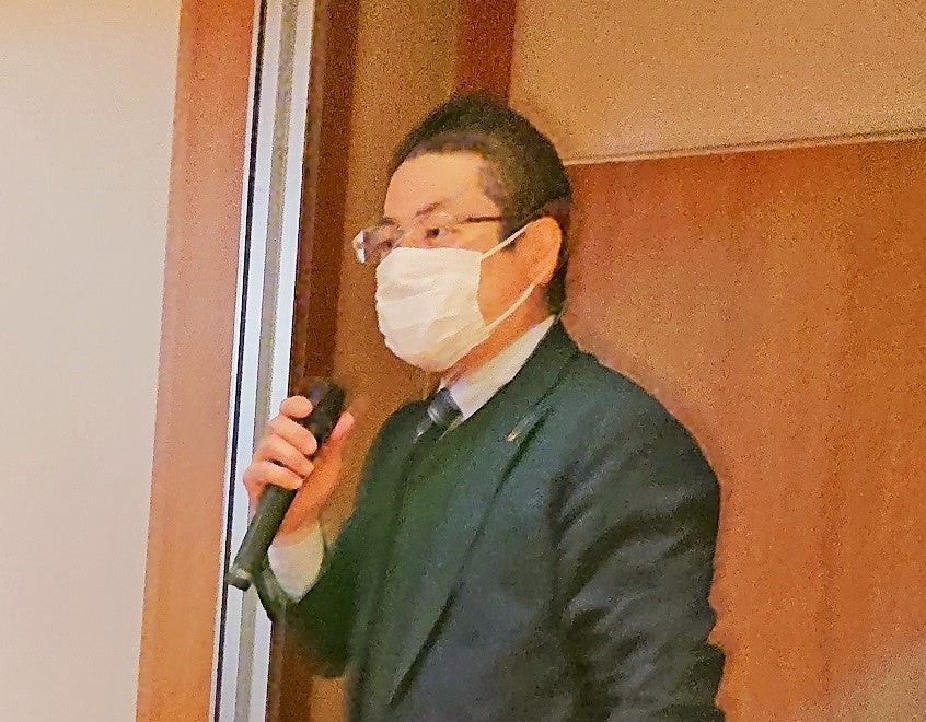 幹事役を務める長谷川伸城氏