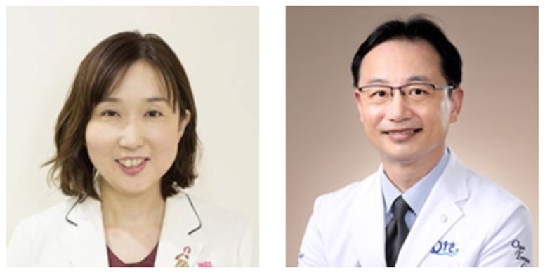 本号で紹介した研究成果を担当したみやびウロギネクリニックの井上雅院長と岡山大学学術研究院医歯薬学域泌尿器病態学分野の荒木元朗教授(右)