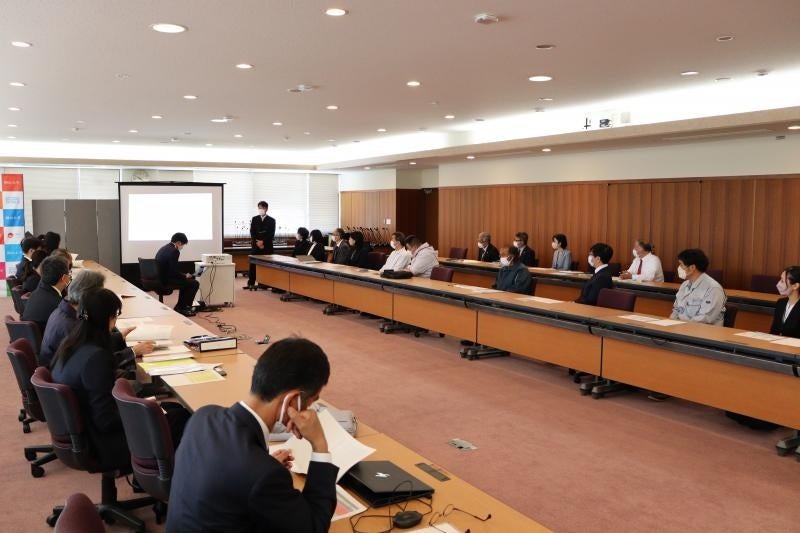 岡山大学総合技術部のキックオフミーティングの様子