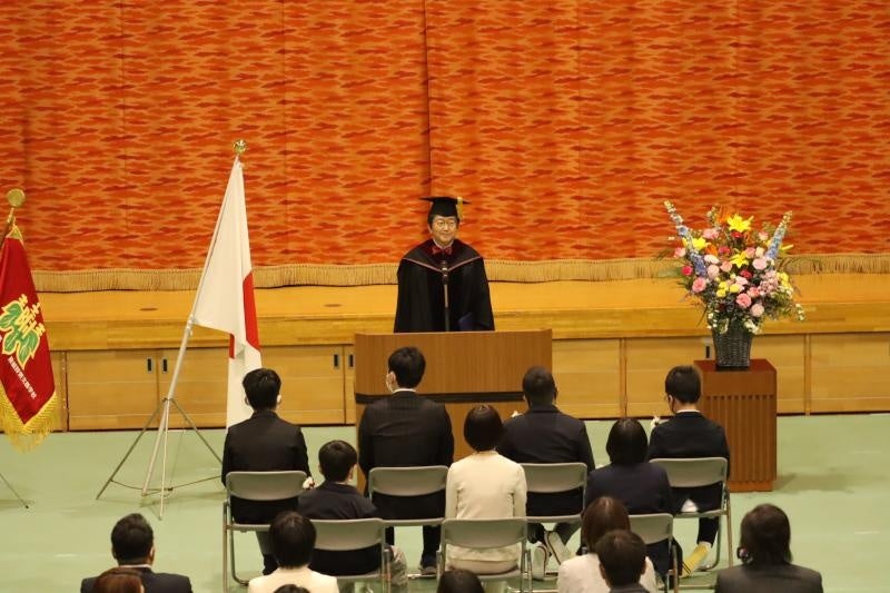 特別支援学校の入学式の様子