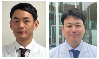 関戸崇了医員と定平卓也助教（右）