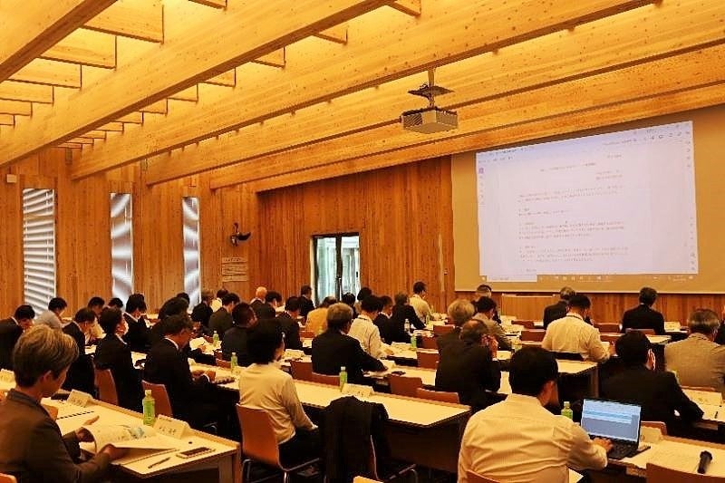 岡山大学研究協力会「理事会・総会」会場の様子