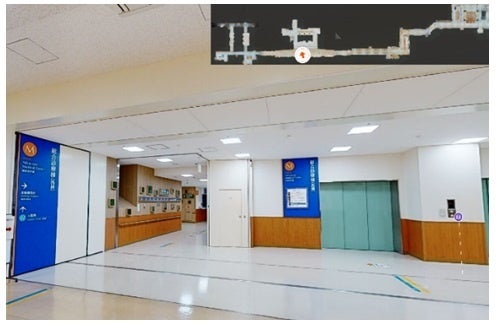 ミニマップ表示機能搭載(右上)