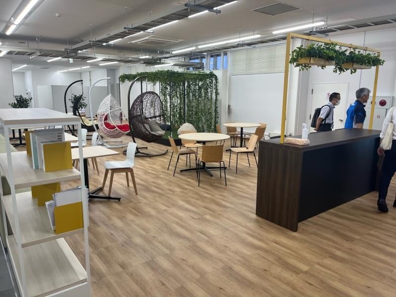 リフレッシュスペースの様子