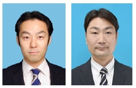 萩谷英大准教授と小山敏広准教授(右)