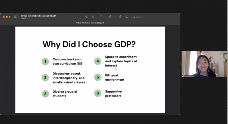在学生の経験紹介