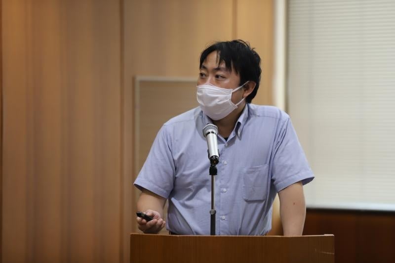 経済産業省の橋詰室長補佐による講演