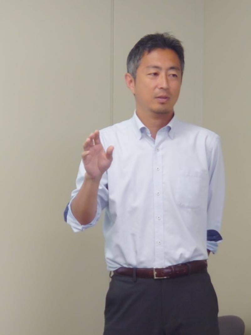 JETRO岡山の渕田所長からのあいさつ