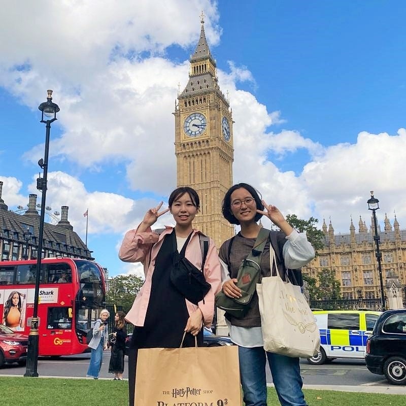 休日にロンドンへ旅行