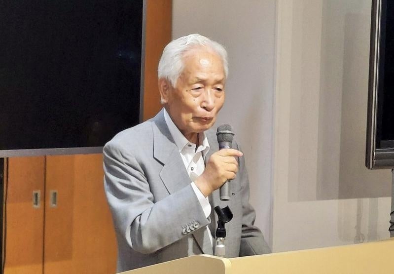 若い世代にエールをおくる小長啓一Alumni会長