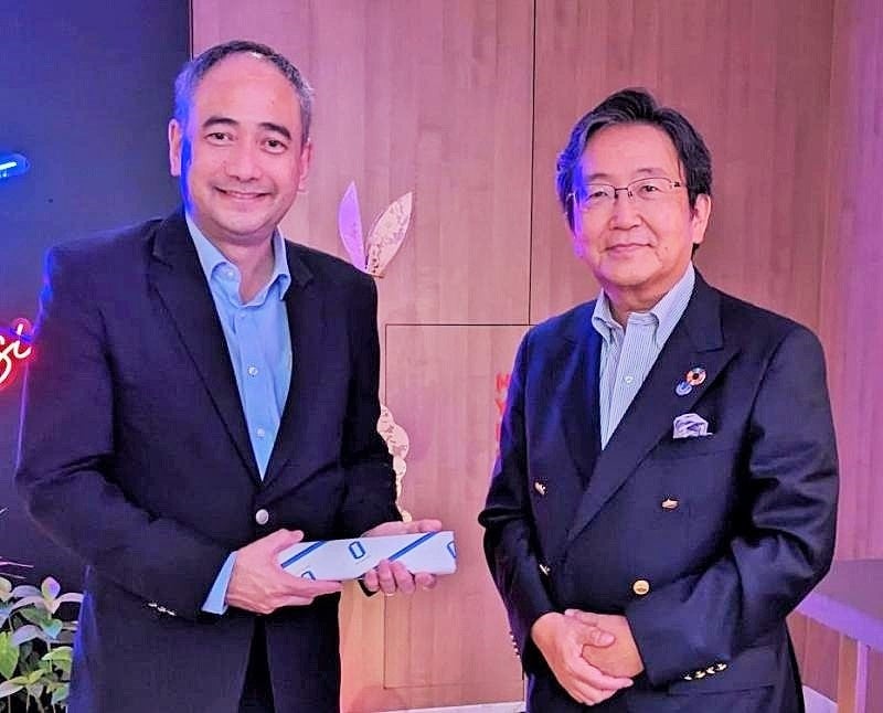 AUN事務局長との面会の様子