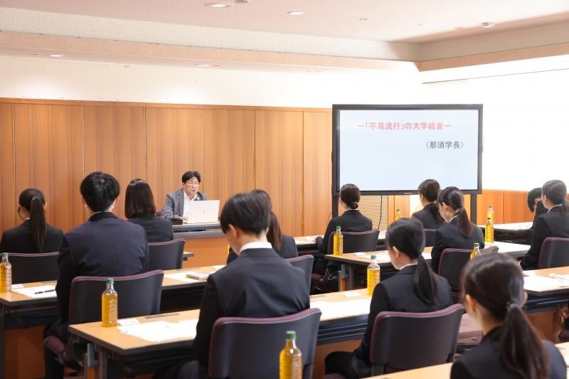 袖山理事・事務局長による講話