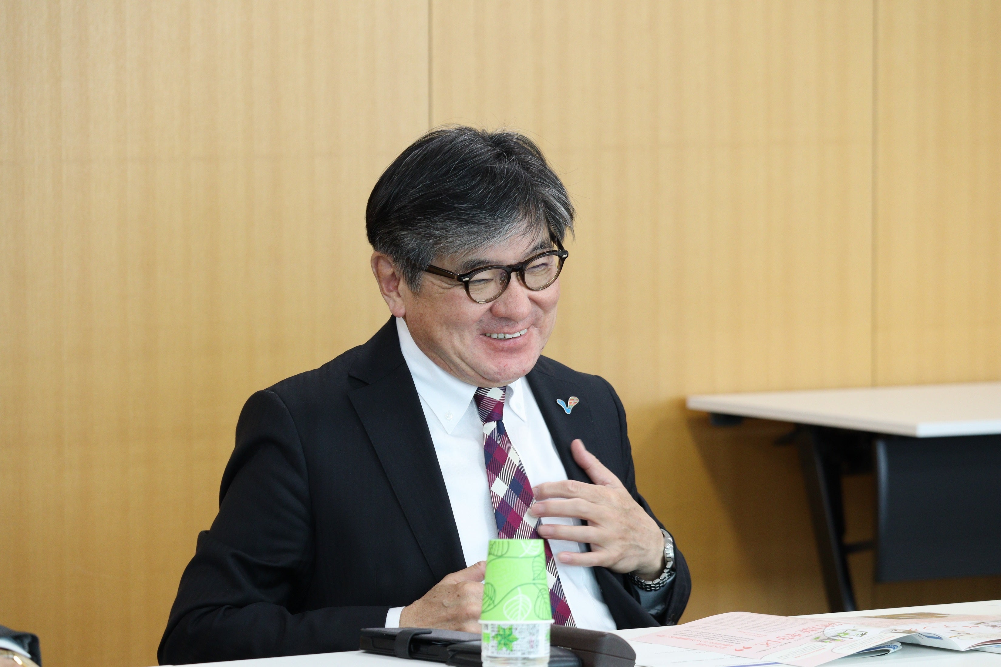 山梨大学の中村和彦学長