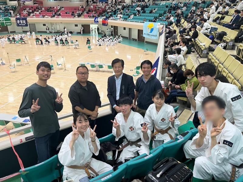 競技の合間の選手の様子