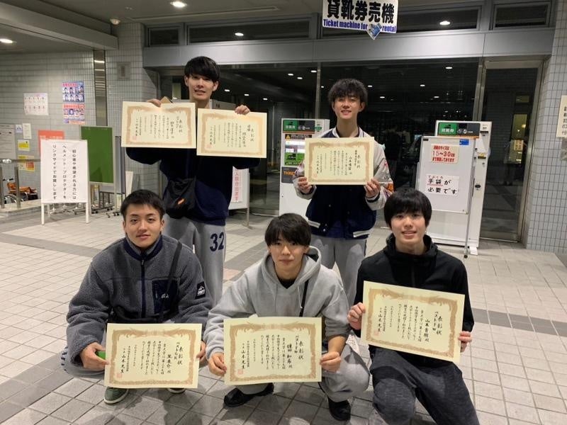 受賞者の記念撮影