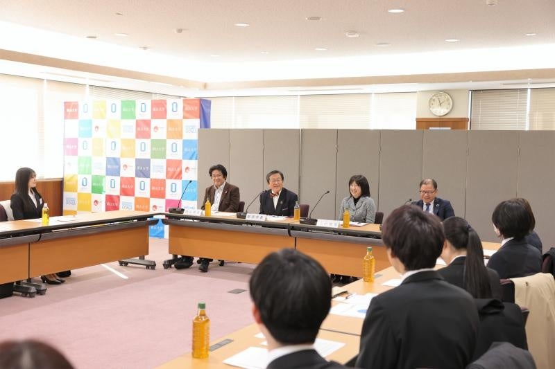 那須学長らとの懇談会