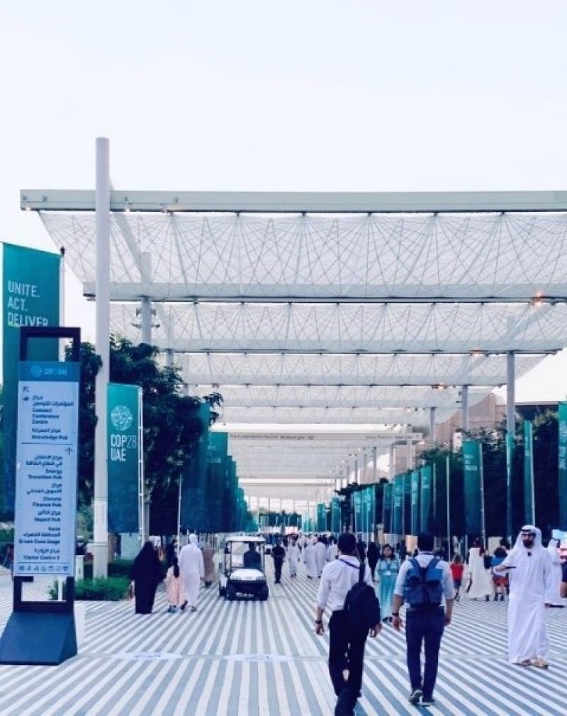 COP28(Green Zone)会場の様子