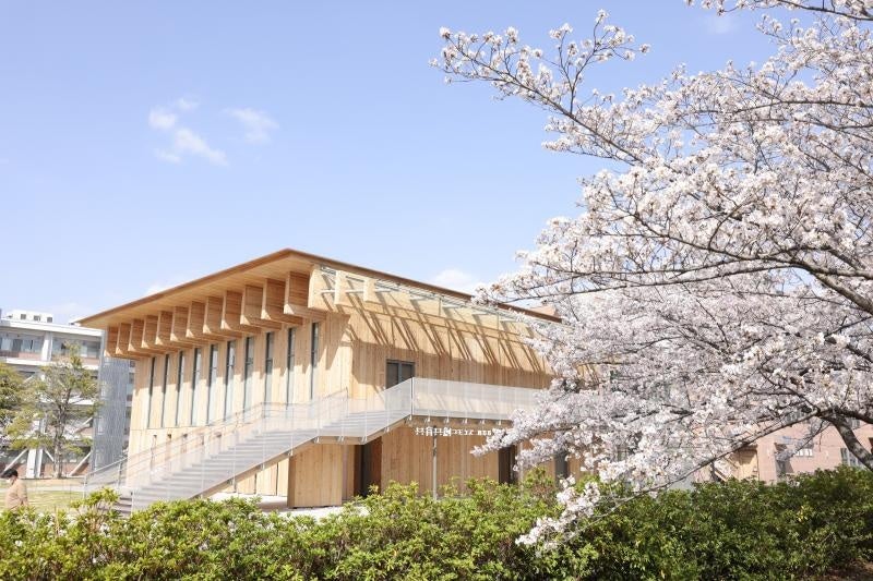 会場となった岡山大学共育共創コモンズ(岡山大学津島キャンパス)
