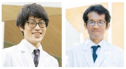織田崇志医員と堤康一郎助教（右）