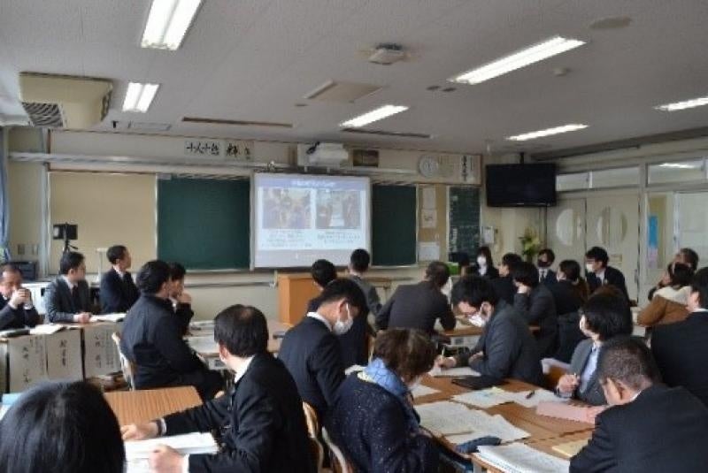 数学の研究協議会の様子