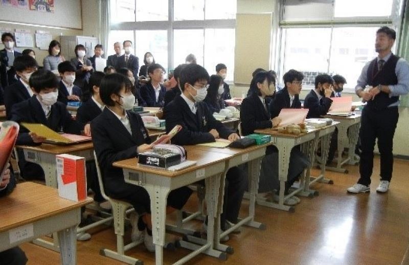 英語の授業(2年)