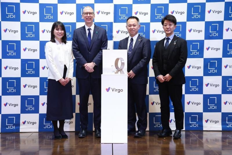 記者会見の様子　右から2人目が野上教授