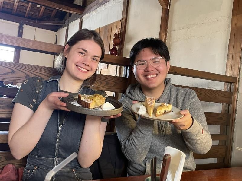 留学生ツアーの様子