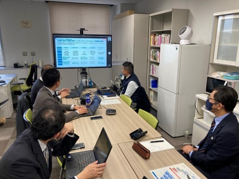 DXSUNでの伴走支援の様子