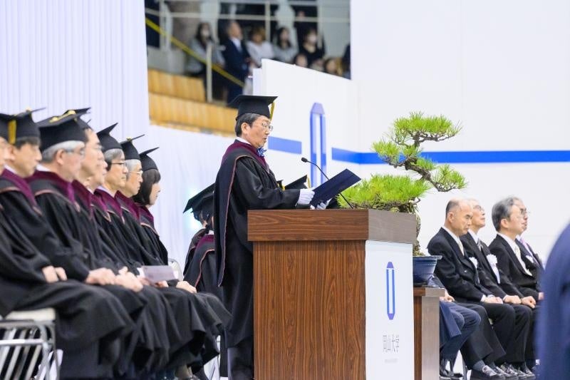 那須学長からのあいさつ