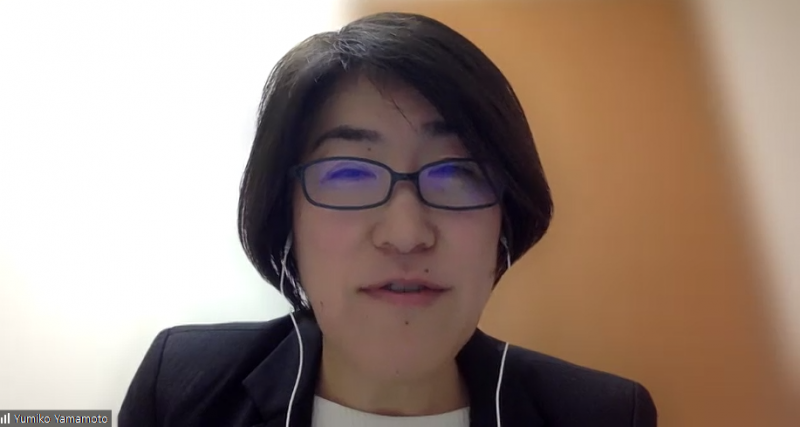 モデレーターを務める山本准教授