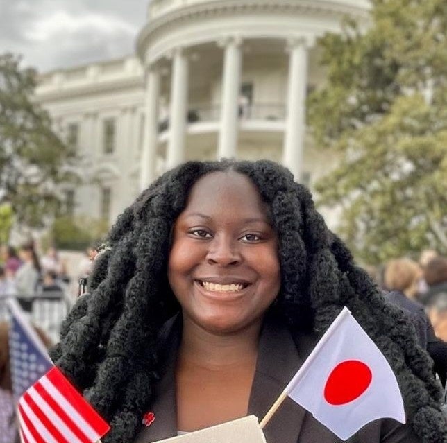 岸田総理大臣の歓迎式典でのブライアントさん