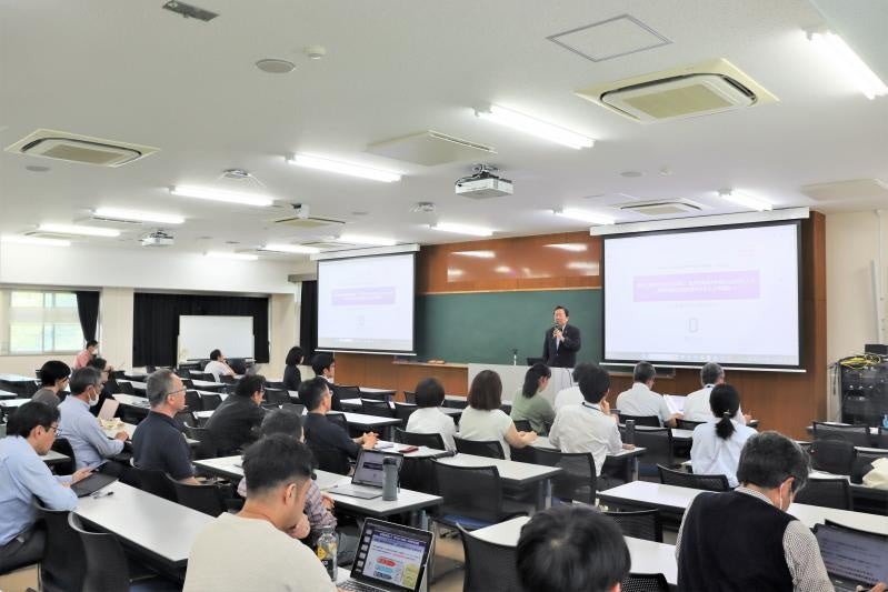 農学部での説明会の様子