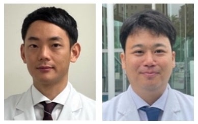 関戸崇了医員と定平卓也助教(右)