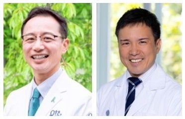 荒木元朗教授と別宮謙助教(右)