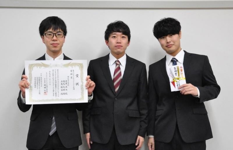 (右から)上夷隆市さん、岡島大耕さん、是兼慎也さん