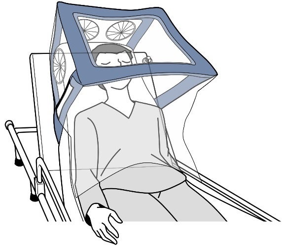 半坐位使用イメージ