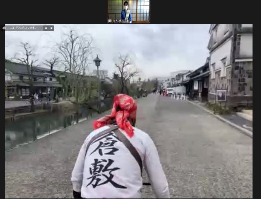 人力車から倉敷美観地区の街並みを紹介