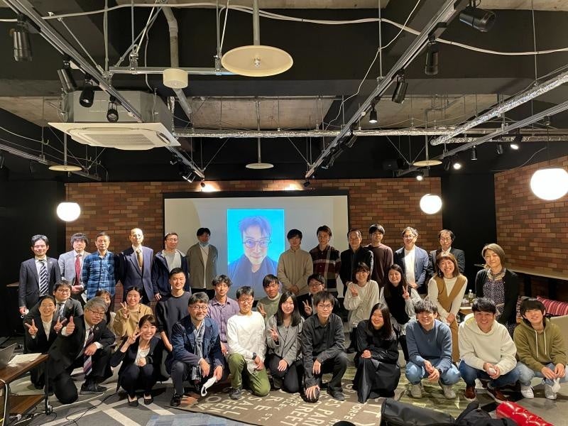 会場での集合写真