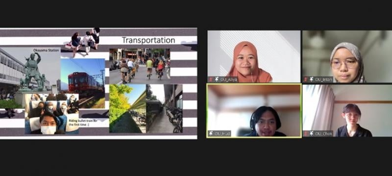 マレーシア出身の本学学生ら