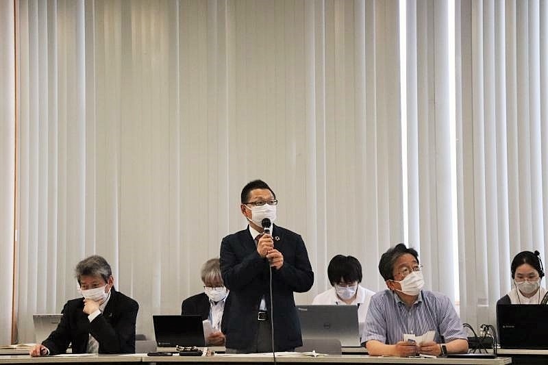 林靖彦副理事による設立趣旨説明