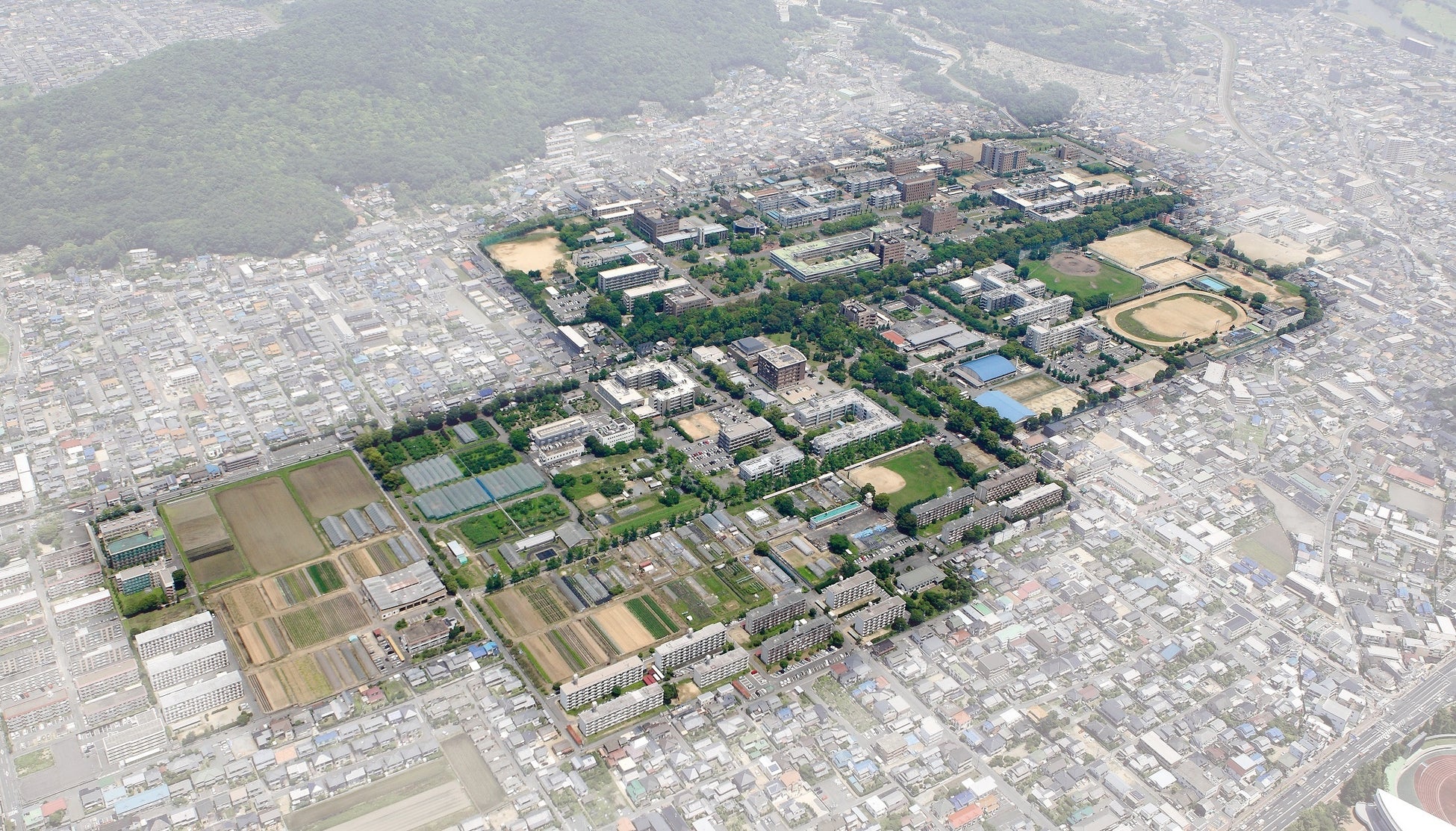 岡山大学法科大学院が所在する岡山大学津島キャンパス(岡山市北区)
