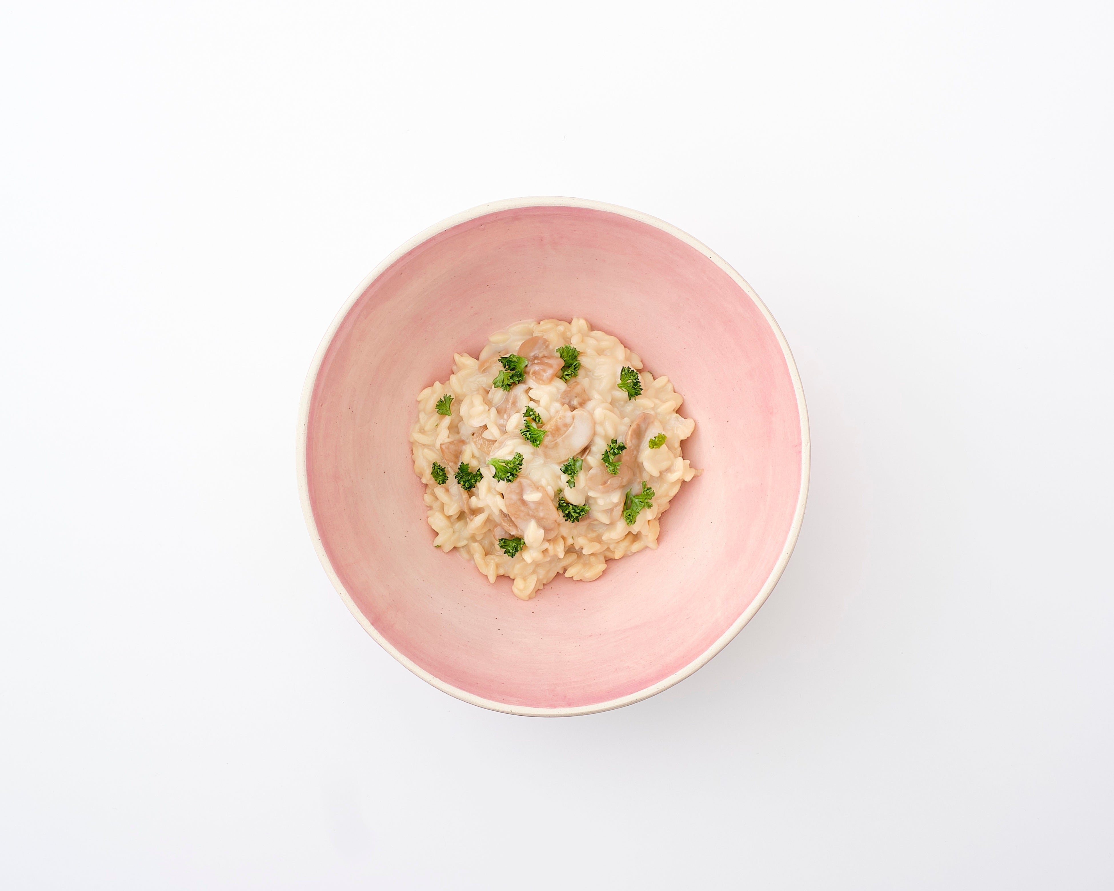 【調理例】ダイズライスきのこクリームリゾット