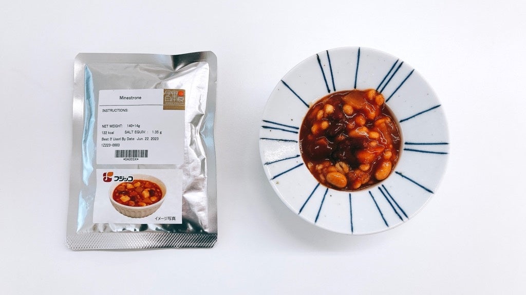 宇宙日本食「ミネストローネ」