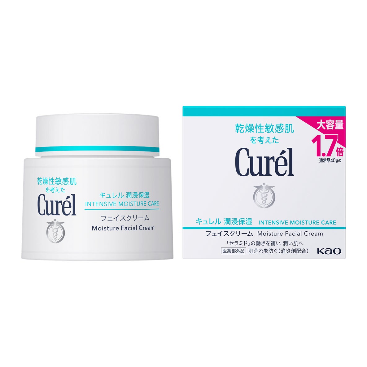Curél(キュレル)」内売上No.1アイテムの『潤浸保湿 フェイスクリーム Curél(キュレル)」内売上No.1アイテムの『潤浸保湿 フェイスクリーム