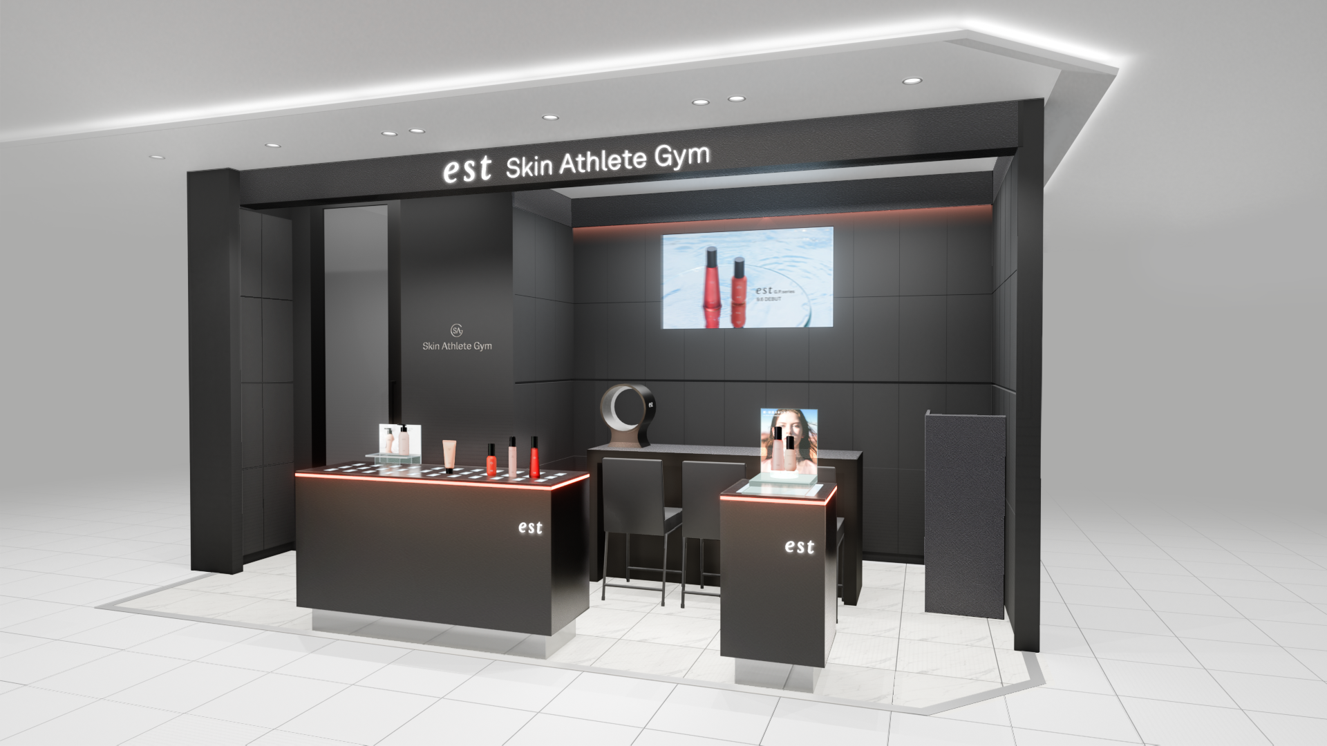 【関西初】まるで“肌のパーソナルジム”のような会員制サブスクリプションサービス「est Skin Athlete Gym」が2026年11月11日（水）阪急うめだ本店にオープン