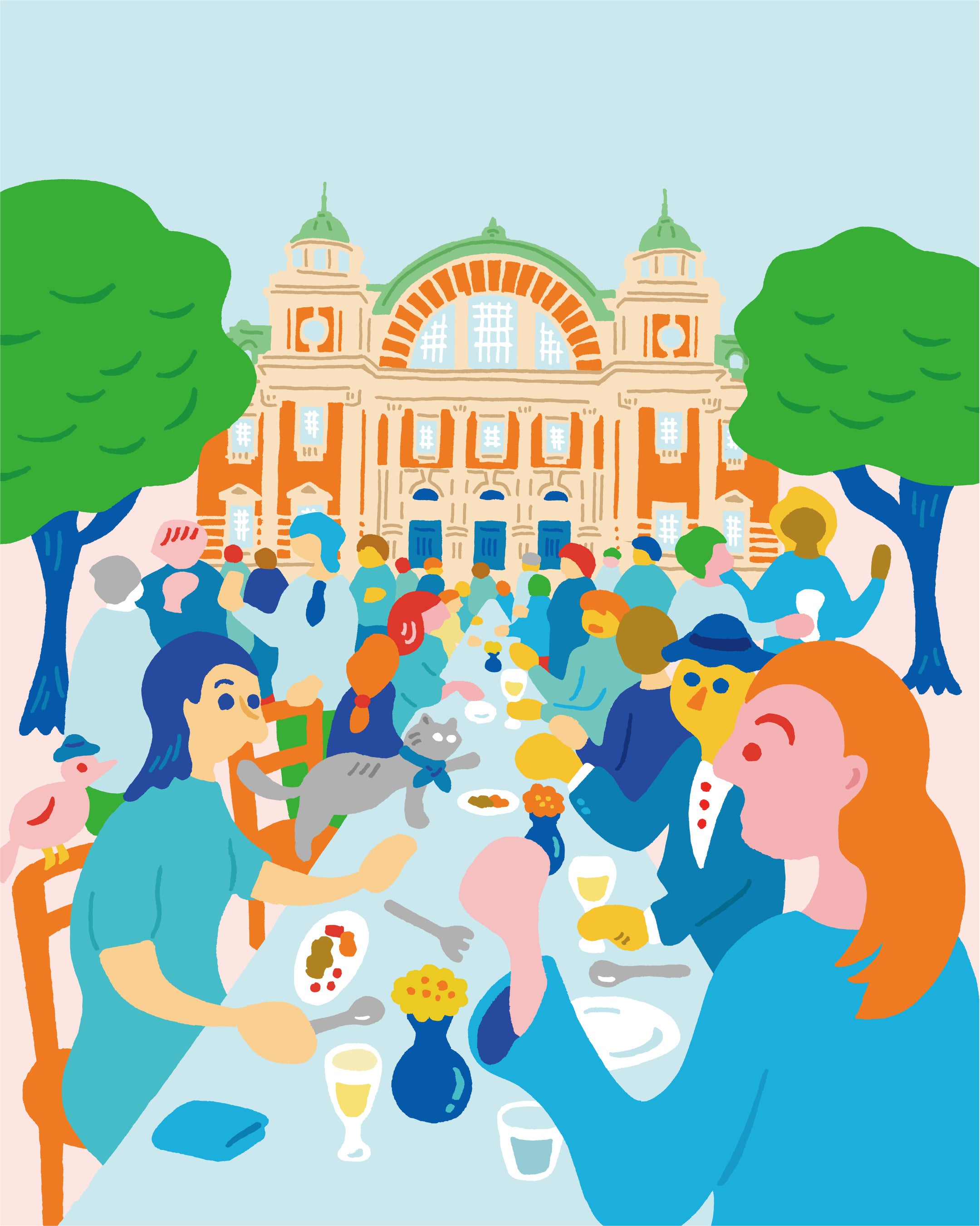 ディスカッション&パーティ NAKANOSHIMA LONG TABLE vol.0