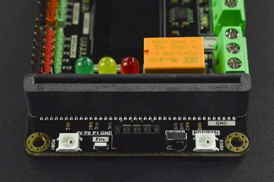 炎センサー、赤外線受信モジュール、RGBライト、超音波センサー用ポート​