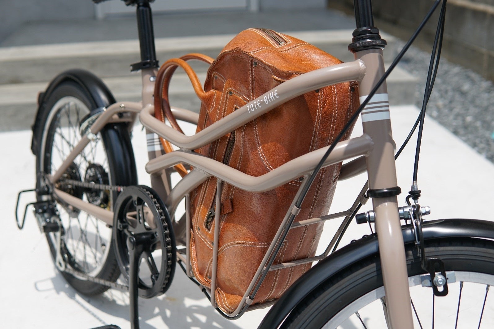 ちょっとした荷物を自転車に ちょっとした荷物を自転車に
