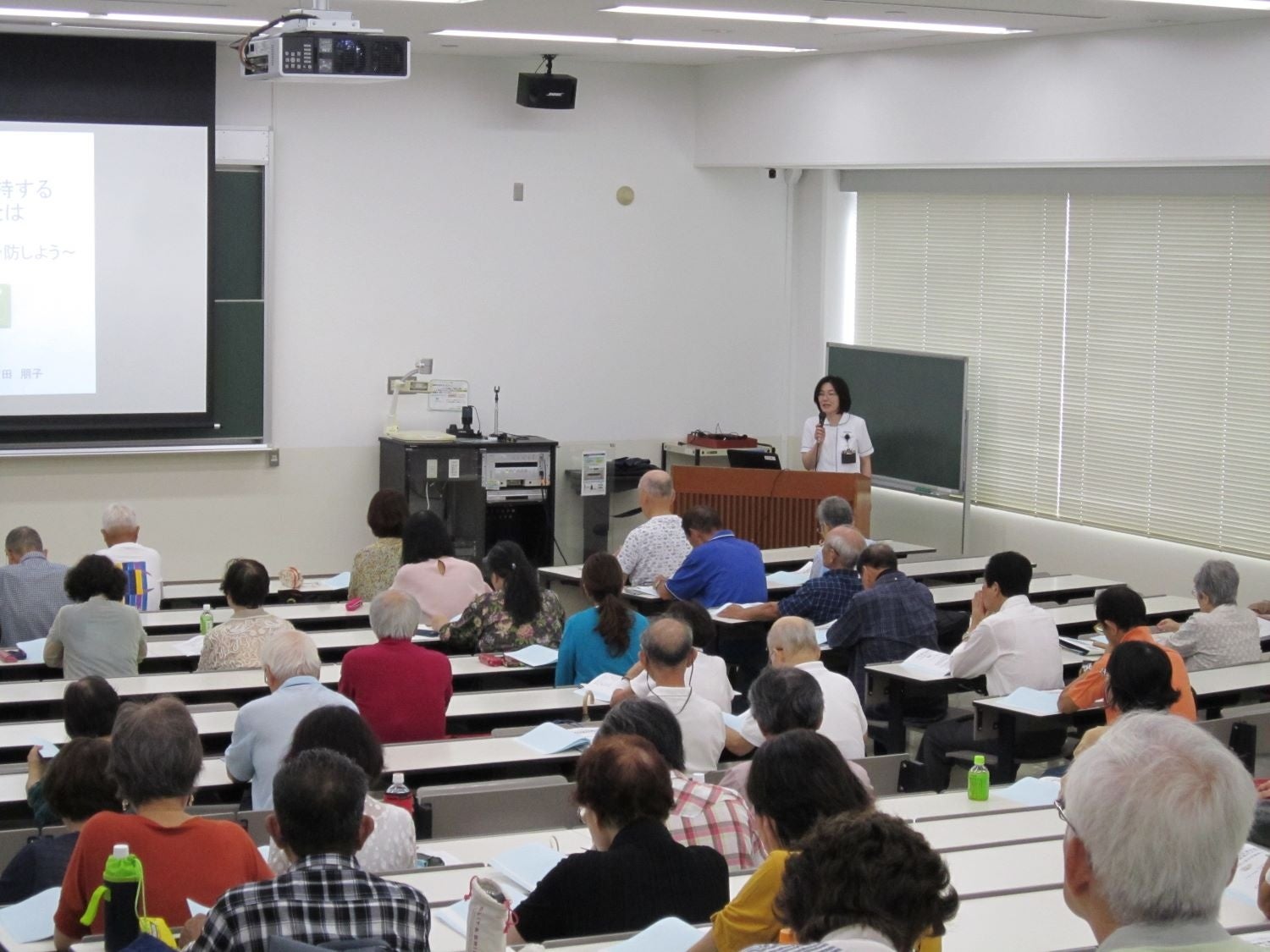 過年度の講座の様子